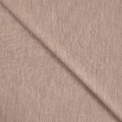 Wolljersey meliert Meterware - Wollstoff elastisch - Merinowolle Stoff - Wolle Winterstoff, Strickstoff Jersey *Ab 50 x 140 cm, Farbe: 510 beige von Generisch